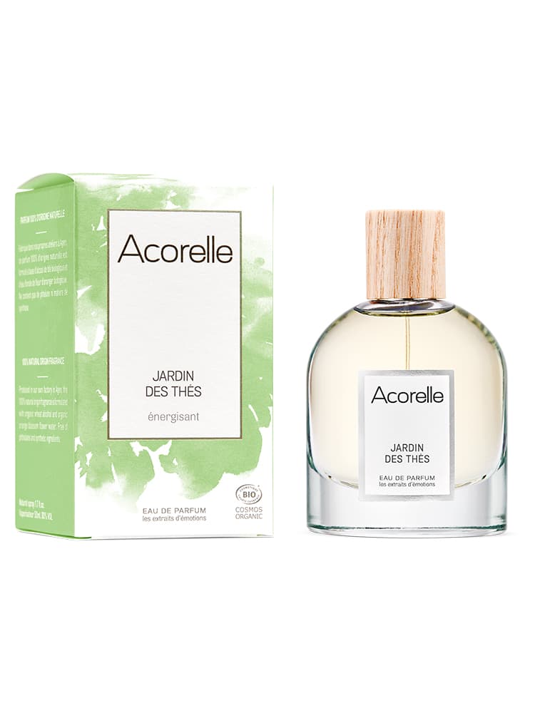 Acorelle Jardin des Thés Eau de Parfum pour Femmes Bio 50 ml
